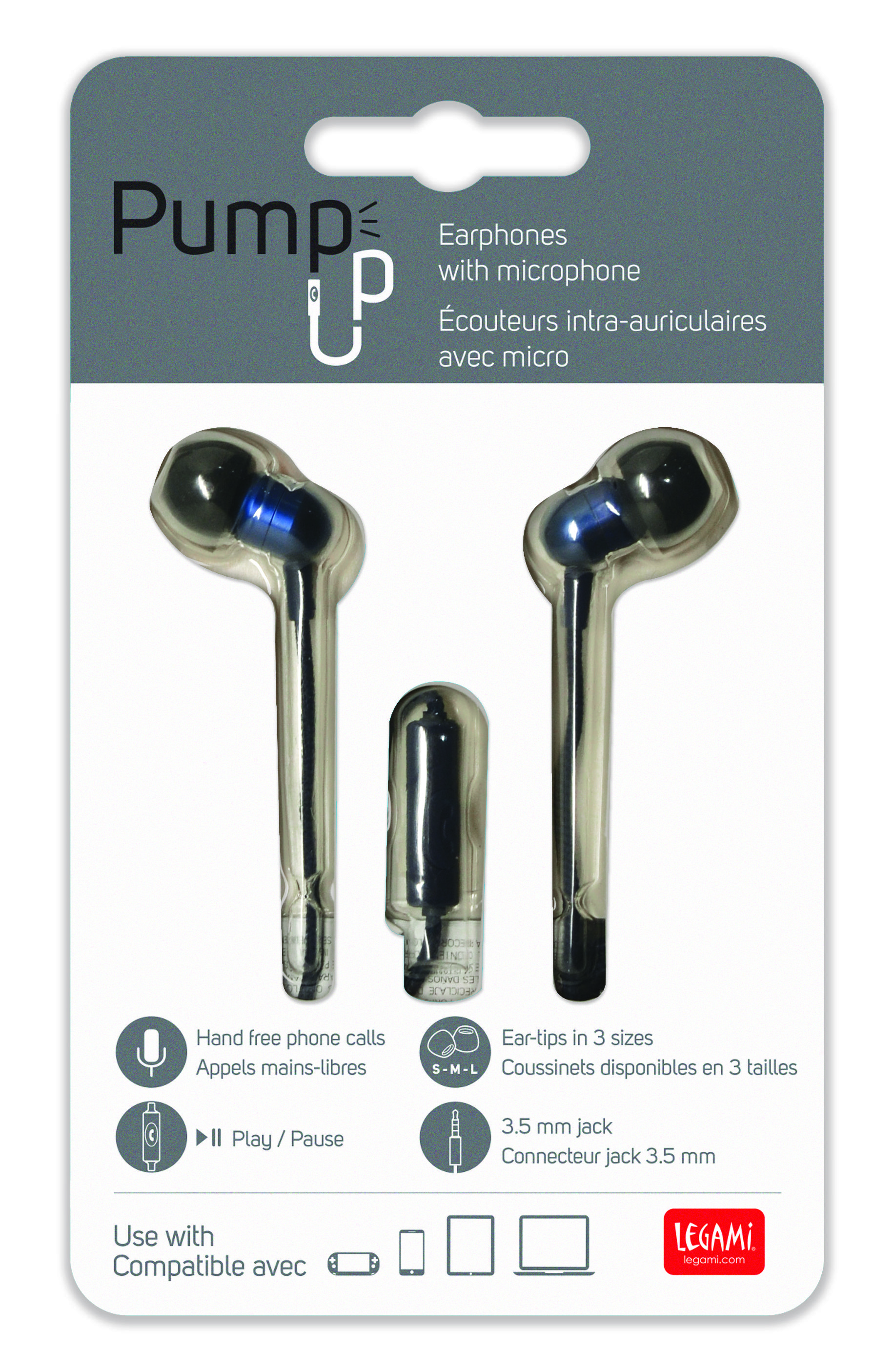  Casti - Pump Up Earphones | Legami 