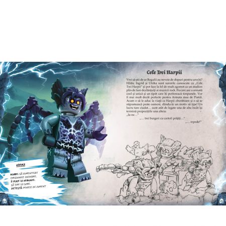 Lego Nexo Knights. Cartea lui Monstrox | carturesti.ro imagine 2022
