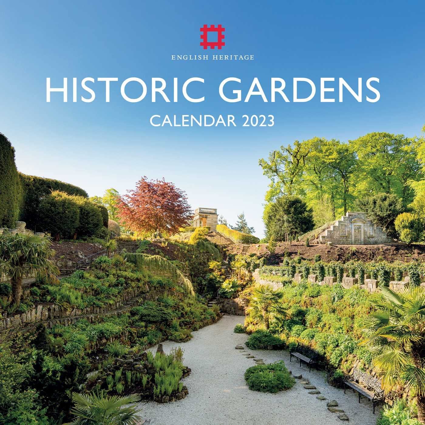 Calendar 2023 - English Heritage - Historic Gardens | Flame Tree Studio