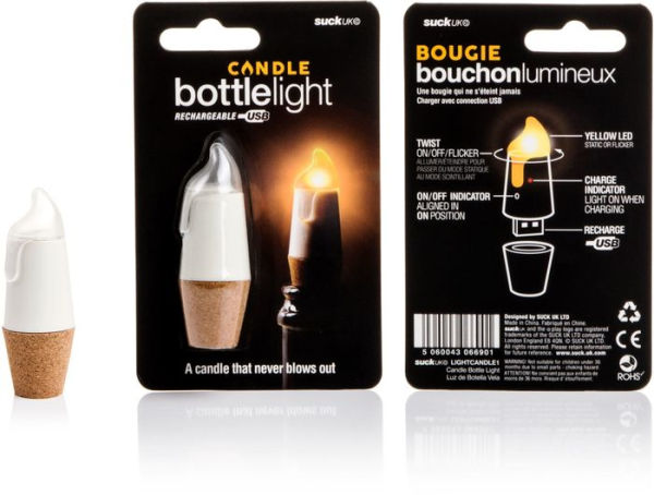Lumanare Pentru Sticle - Bottle Light Candle | Suck Uk