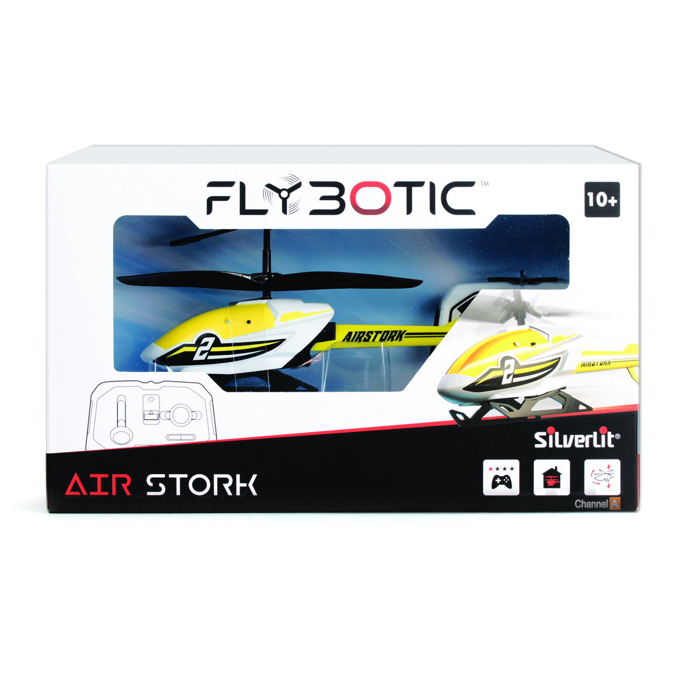Elicopter cu Radiocomanda - FlyBotic - Air Stork (doua culori) | Silverlit - 1