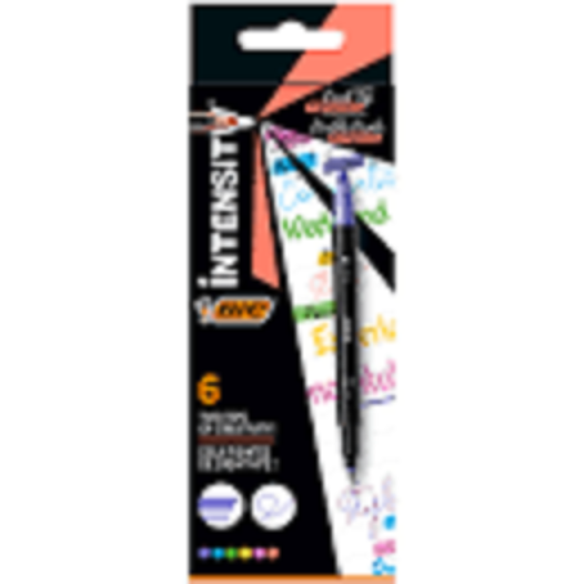 Set highlighters, Multicolor, 6 buc. | Bic