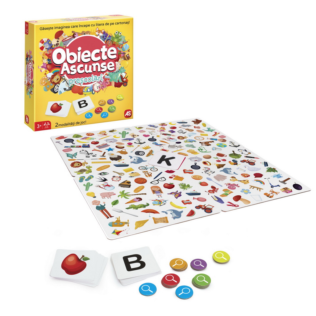 Joc educativ - Obiecte Ascunse | AS