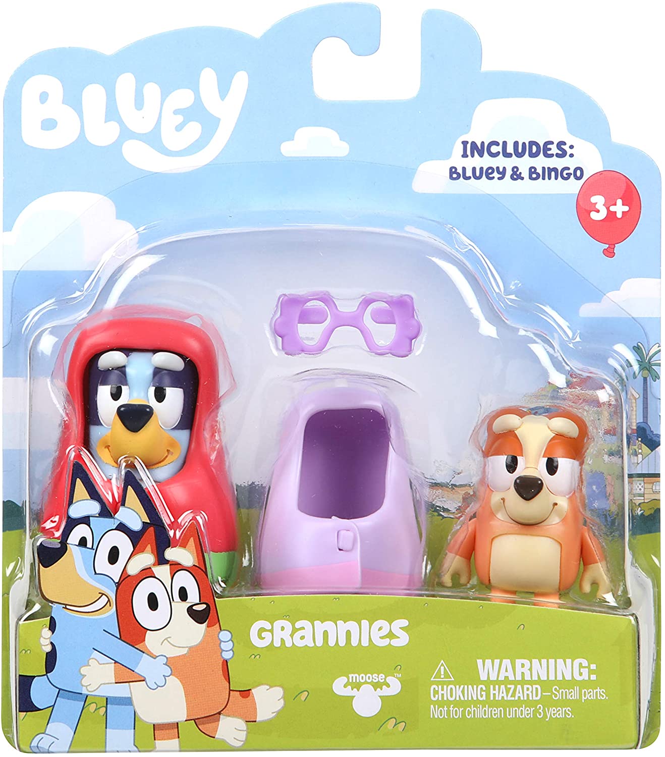 Set 2 figurine - Grannies - Bluey and Bingo | Moose Toys - 3 | YEO