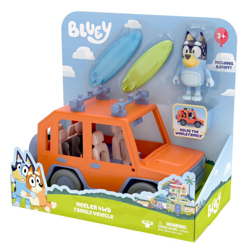 Set jucarii - Bluey Family Cruiser | Moose Toys