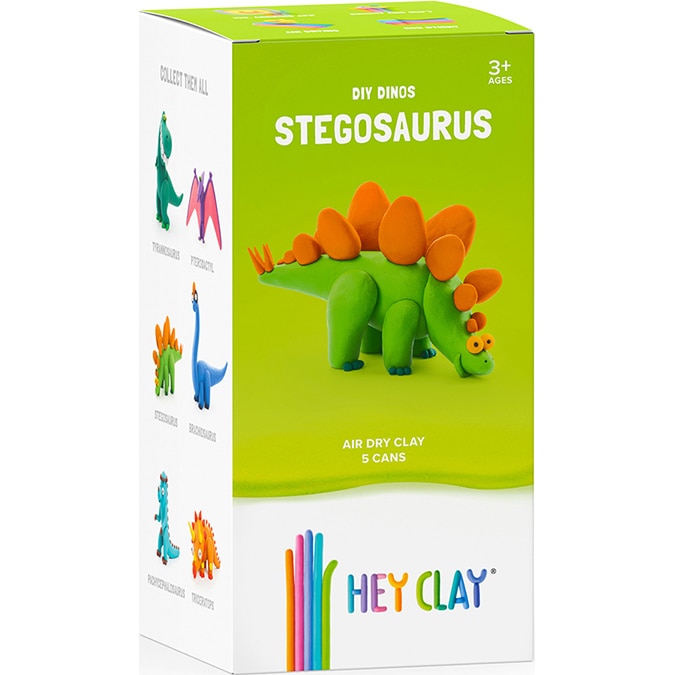 Set creativ - Clay Dinos - Stegosaurus | Hey Clay - 4 | YEO