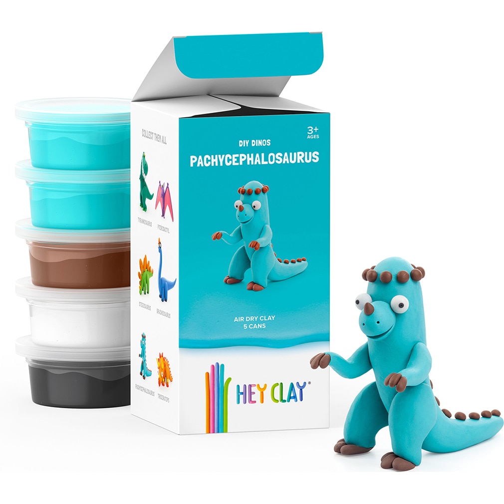 Set creativ - Clay Dinos - Pachycephalosaurus | Hey Clay - 4 | YEO