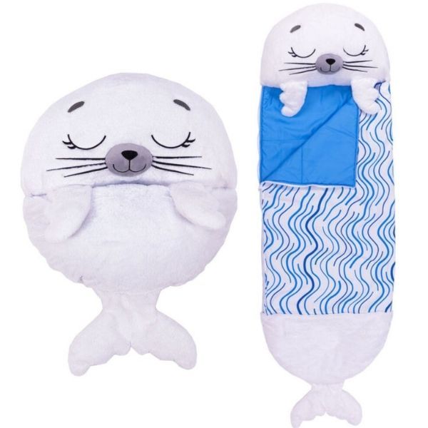 Jucarie de plus - 2in1 - Medium - Sammy Seal | Happy Napers - 3 | YEO