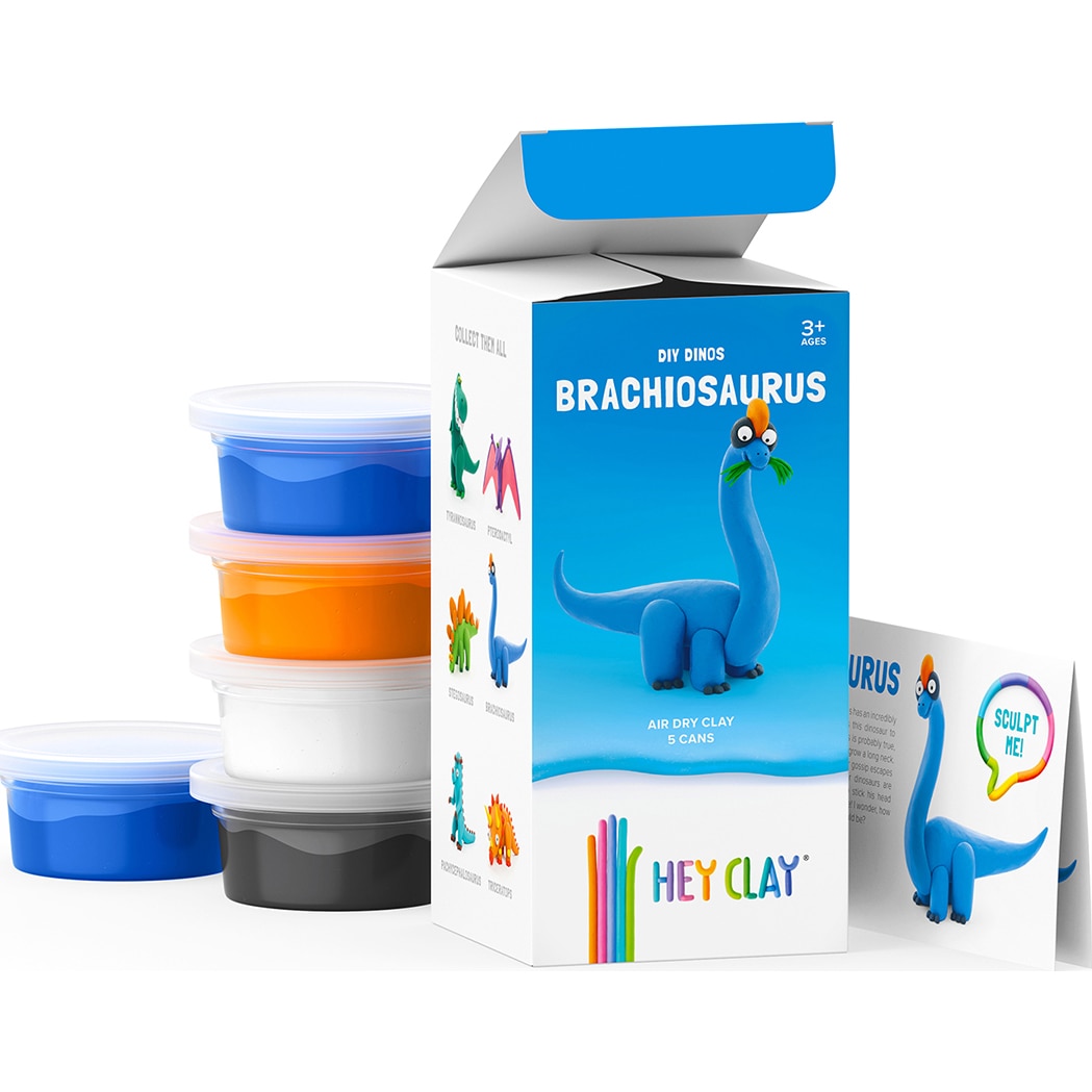 Set creativ - Clay Dinos - Brachiosaurus | Hey Clay - 3 | YEO