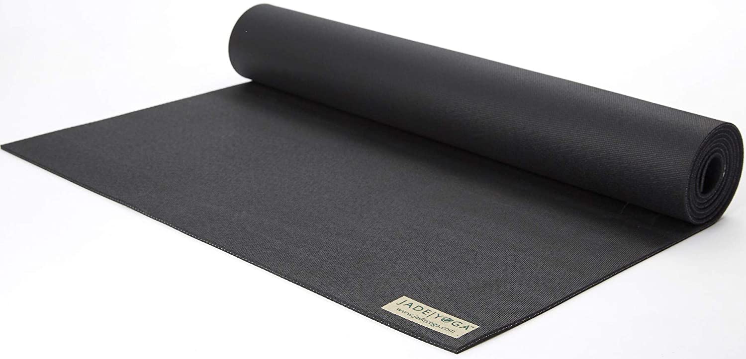 Saltea Yoga - Jade Travel - Black, 3 mm x 173 cm | Jade Yoga