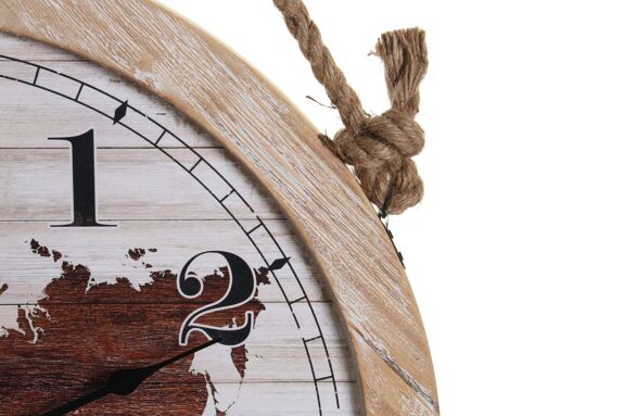 Ceas de perete - Wood Clock - Maro | Versa - 1 | YEO