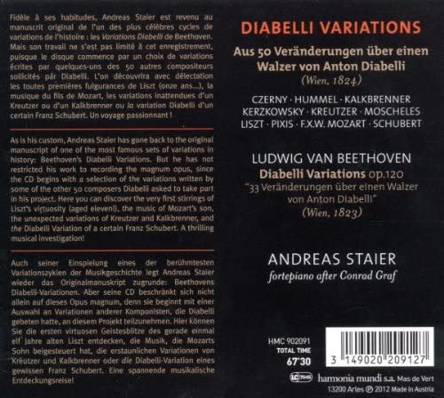 Beethoven: Diabelli Variations | Ludwig Van  Beethoven, Various Composers, Andreas Staier