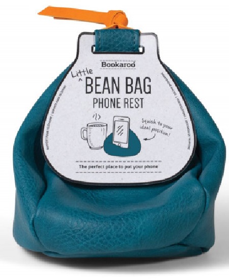 Suport pentru telefon - Bookaroo Little Bean Bag Phone - Albastru | That Company Called If