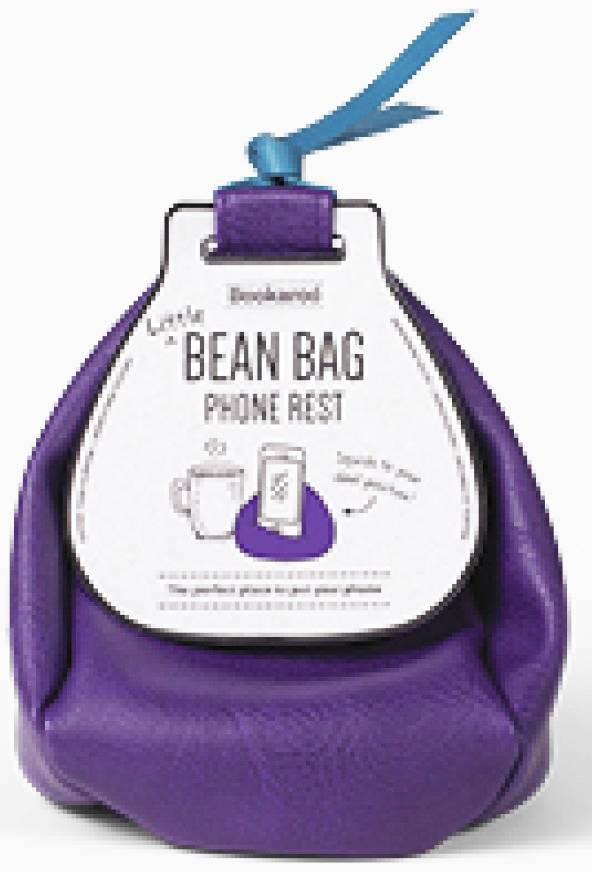 Suport pentru telefon - Bookaroo Little Bean Bag Phone - Mov | If (That Company Called)