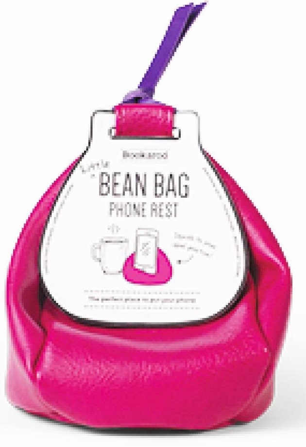 Suport pentru telefon - Bookaroo Little Bean Bag Phone - Roz | If (That Company Called)