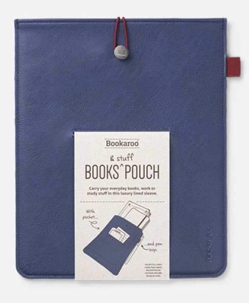 Husa pentru carte si accesorii - Bookaroo Books & Stuff Pouch - Navy | If (That Company Called)