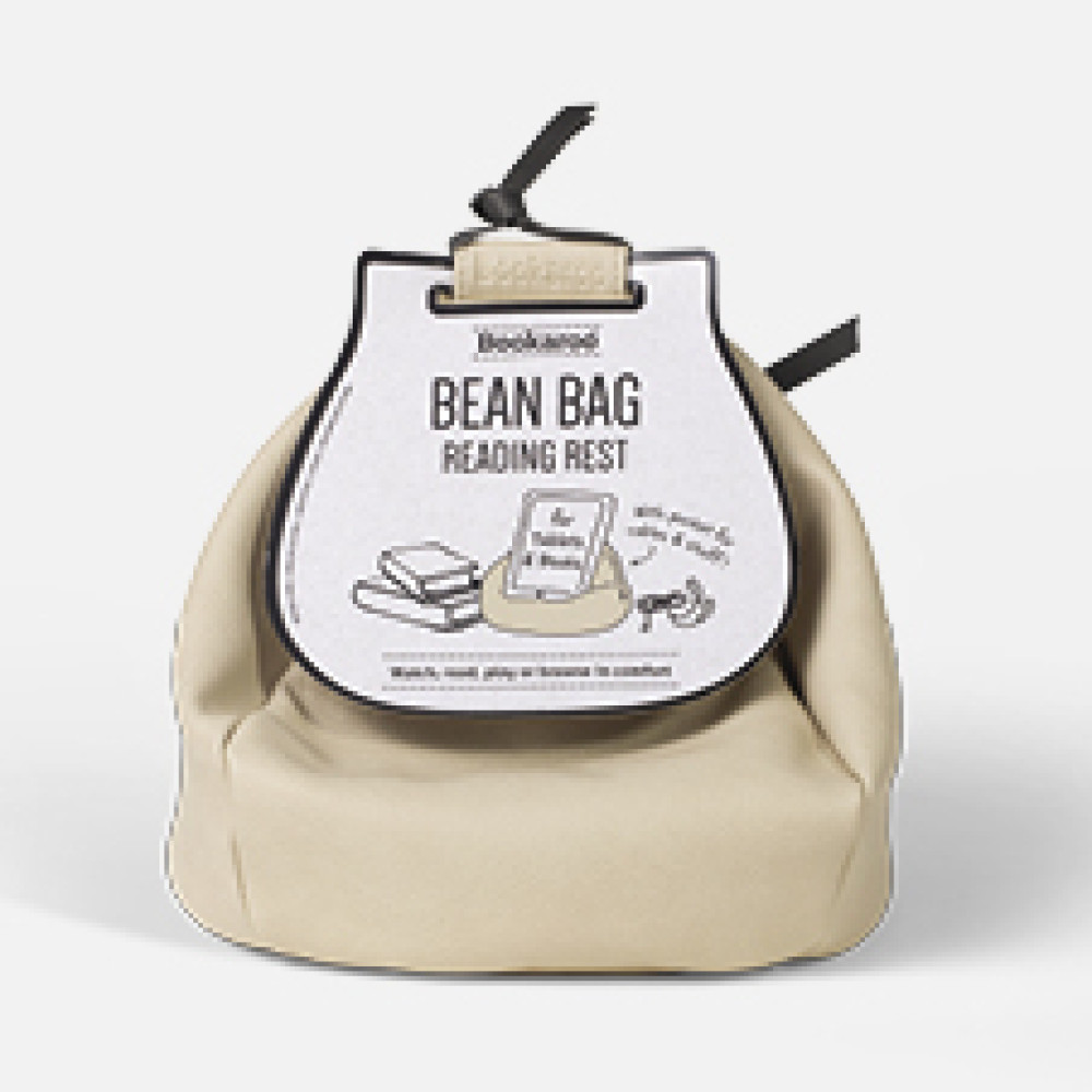 Suport pentru carte - Bookaroo Bean Bag Reading Rest Brown - Cream | If (That Company Called)