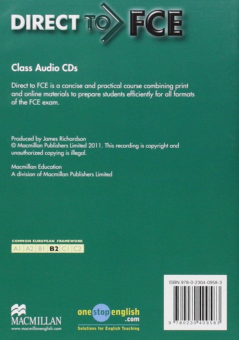 Direct to FCE Class: Audio CD | Lynda Edwards, Roy Norris