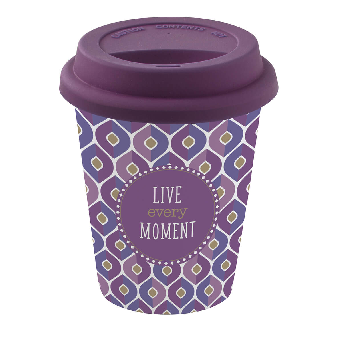 Pahar de voiaj - Live Every Moment, 220 ml | Easy Life