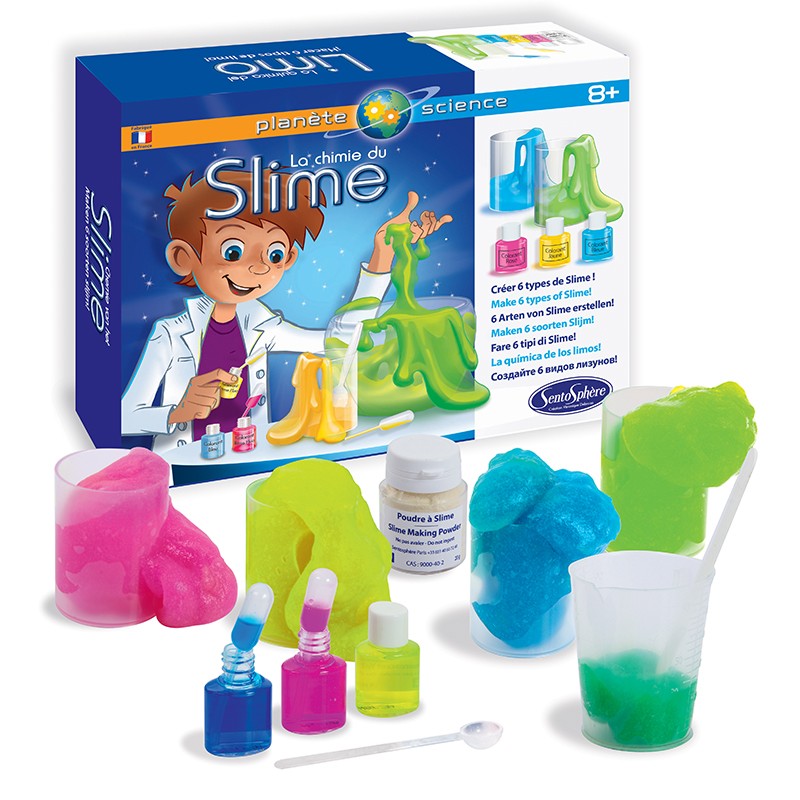 Kit experimente - La Chimie Du Slime | Sentosphere