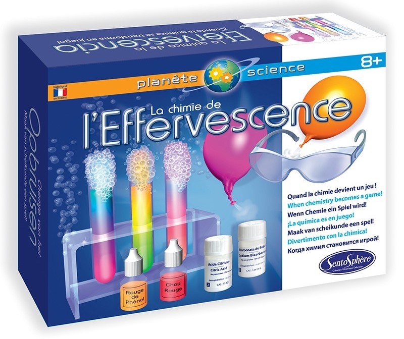 Set educativ STEM - La chimie de l\'effervescence | Sentosphere - 3 | YEO