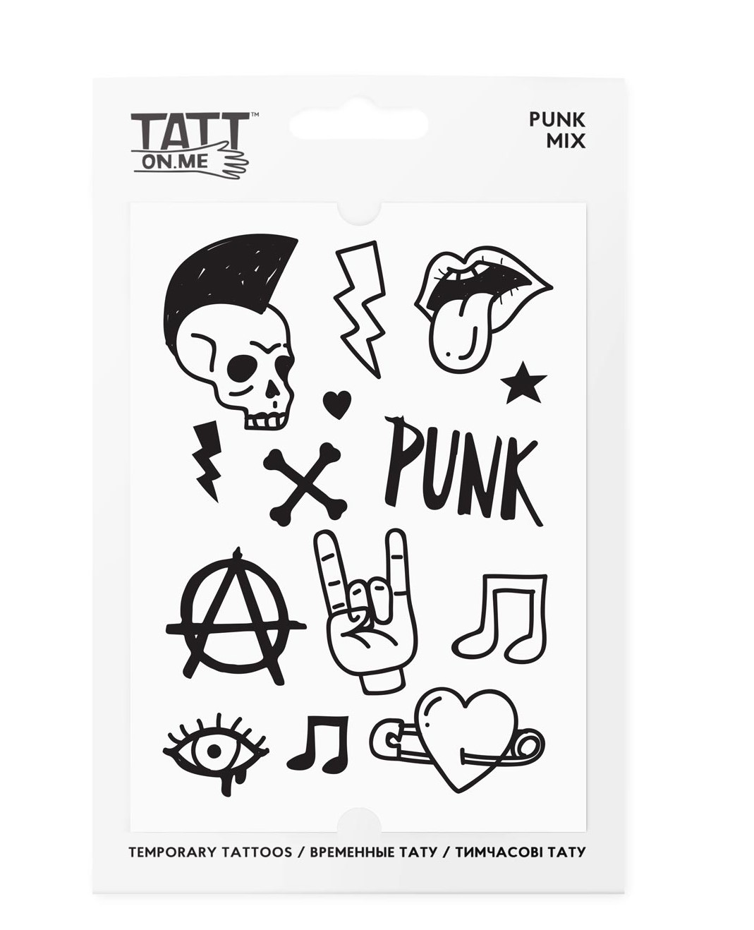 Tatuaje temporare - Punk Mix | Tatton.me