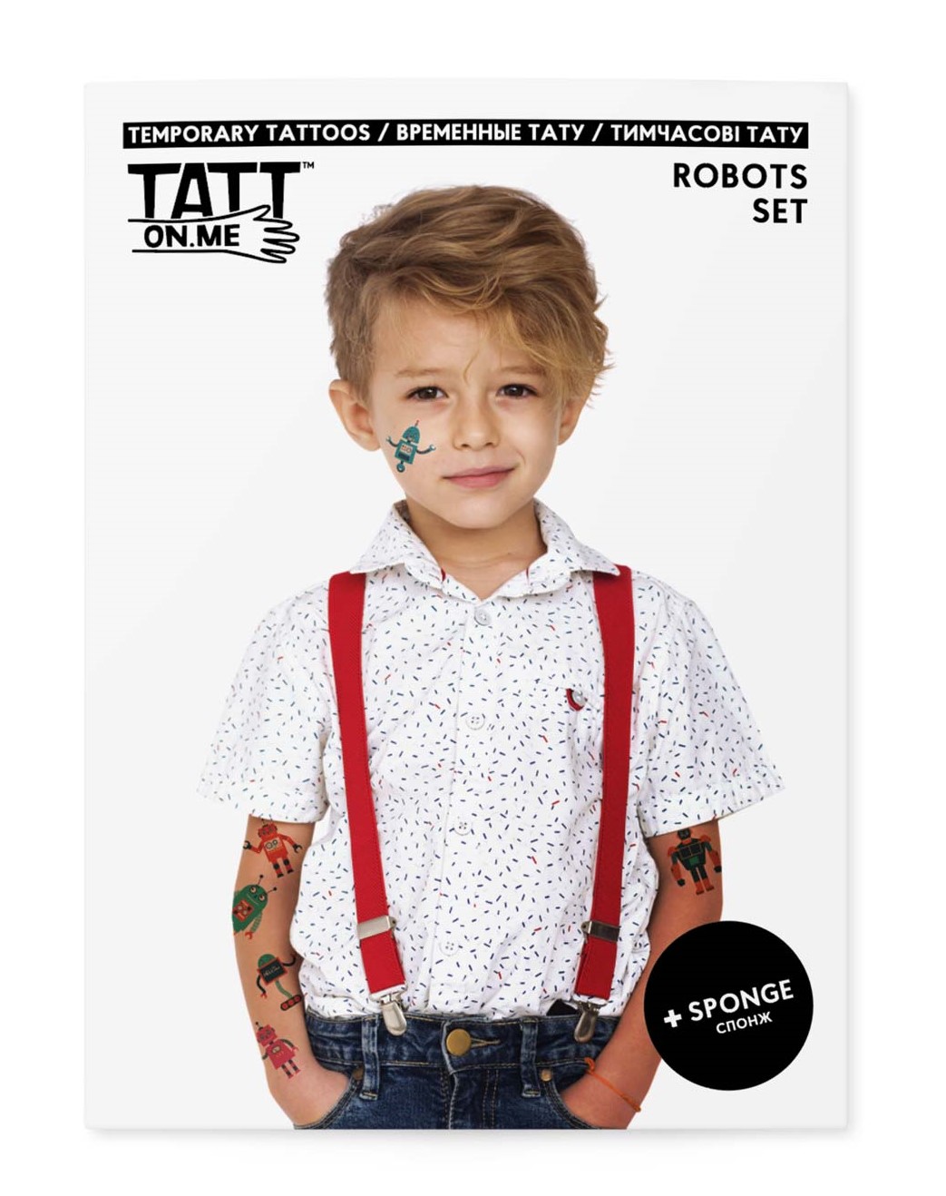 Tatuaje temporare - Robots | Tatton.me