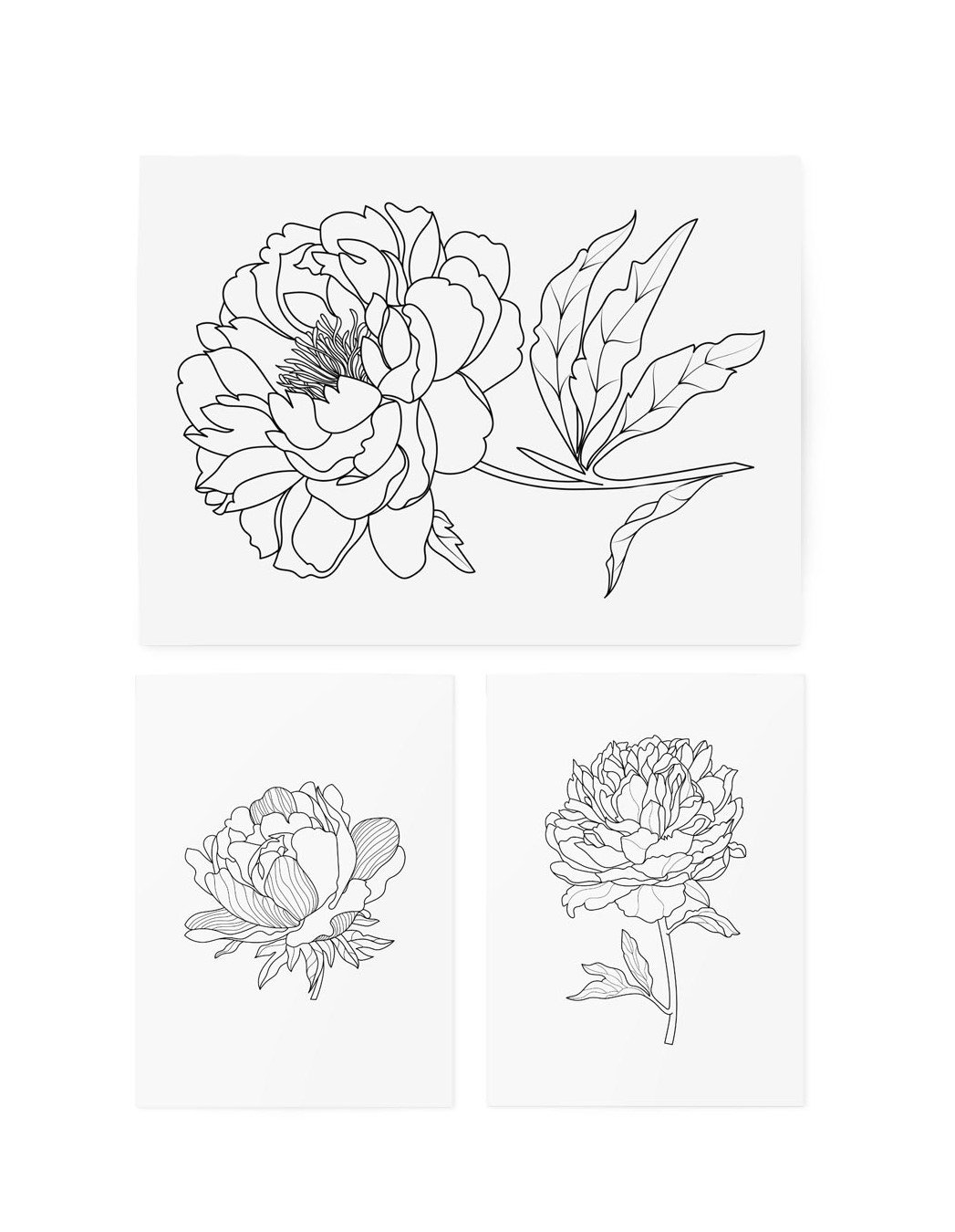 Tatuaje temporare - Graphic Flowers | Tatton.me - 2 | YEO