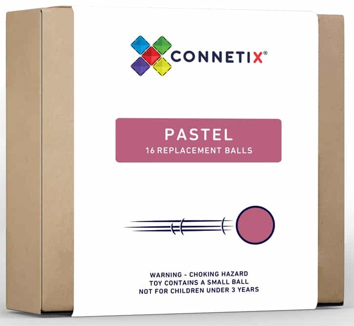 Extensie - Pastel 16 Replacement Balls, extensie circuit cu bile | Connetix - 2 | YEO