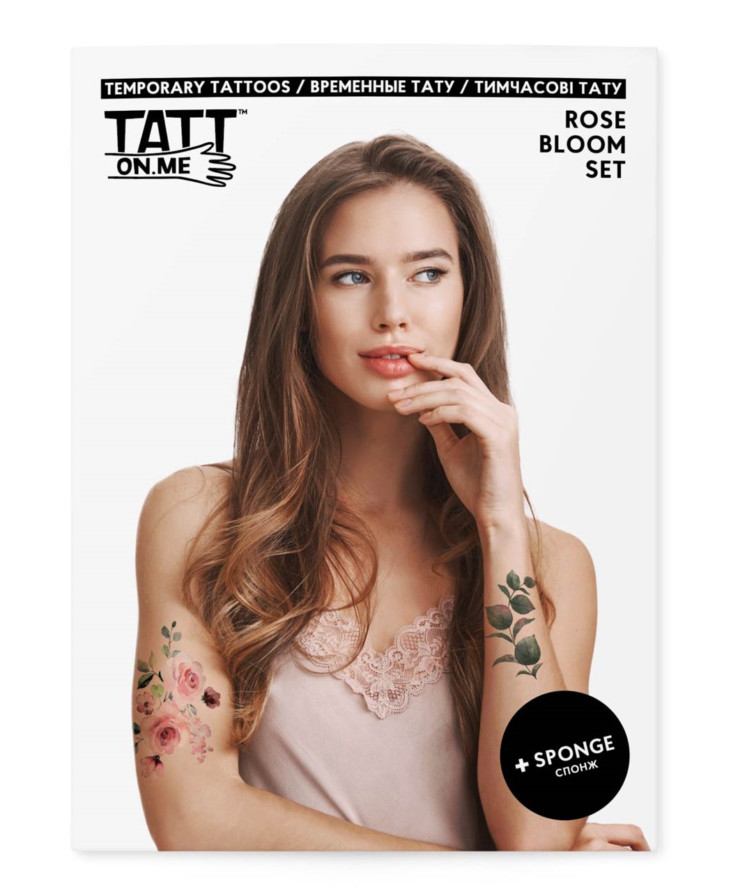 Tatuaje temporare - Rose Bloom Set | Tatton.me