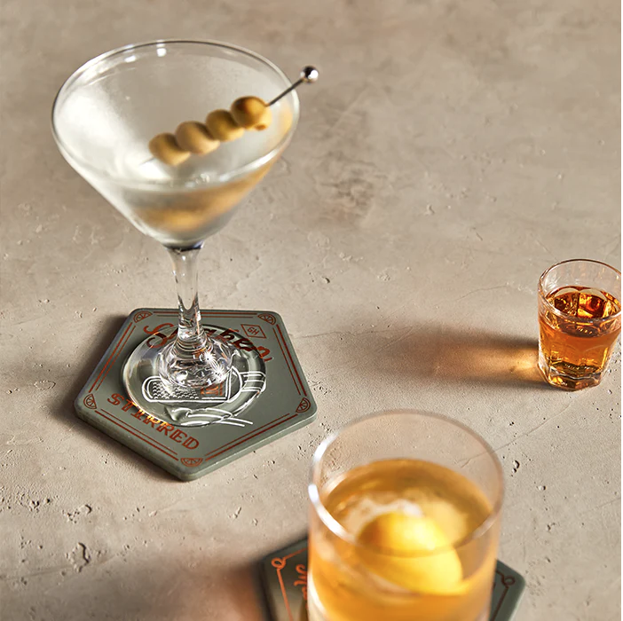 Set suporturi pahare - Cocktail | Gentlemen's Hardware