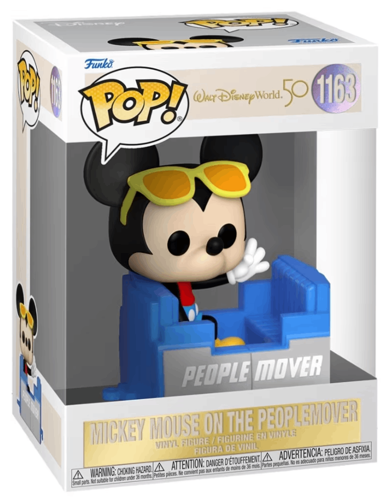 Figurina - Disney - Mickey Mouse on the People Mover  | Funko