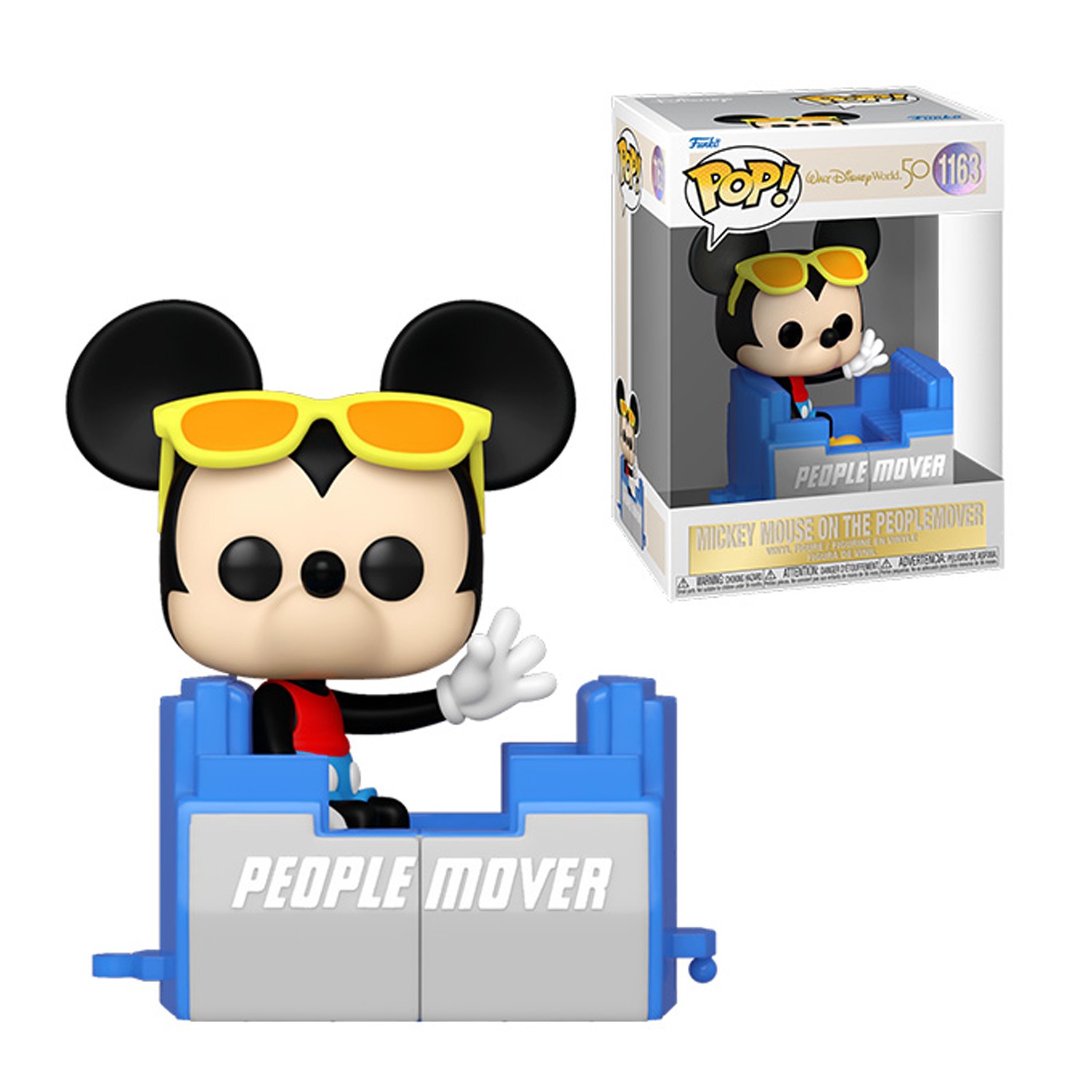 Figurina - Disney - Mickey Mouse on the People Mover | Funko - 1 | YEO