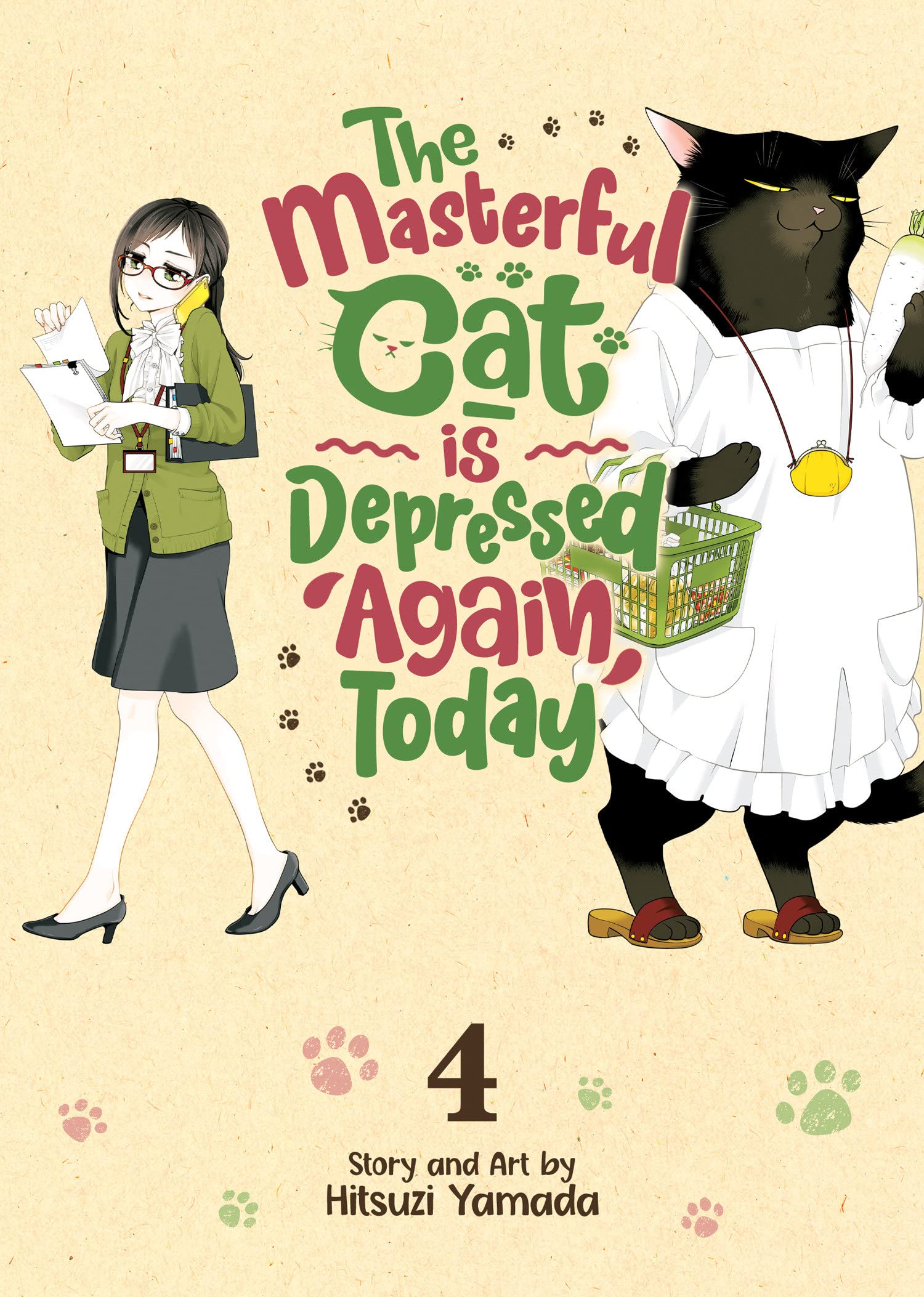 The Masterful Cat Is Depressed Again, Today - Volume 4 | Hitsuji Yamada