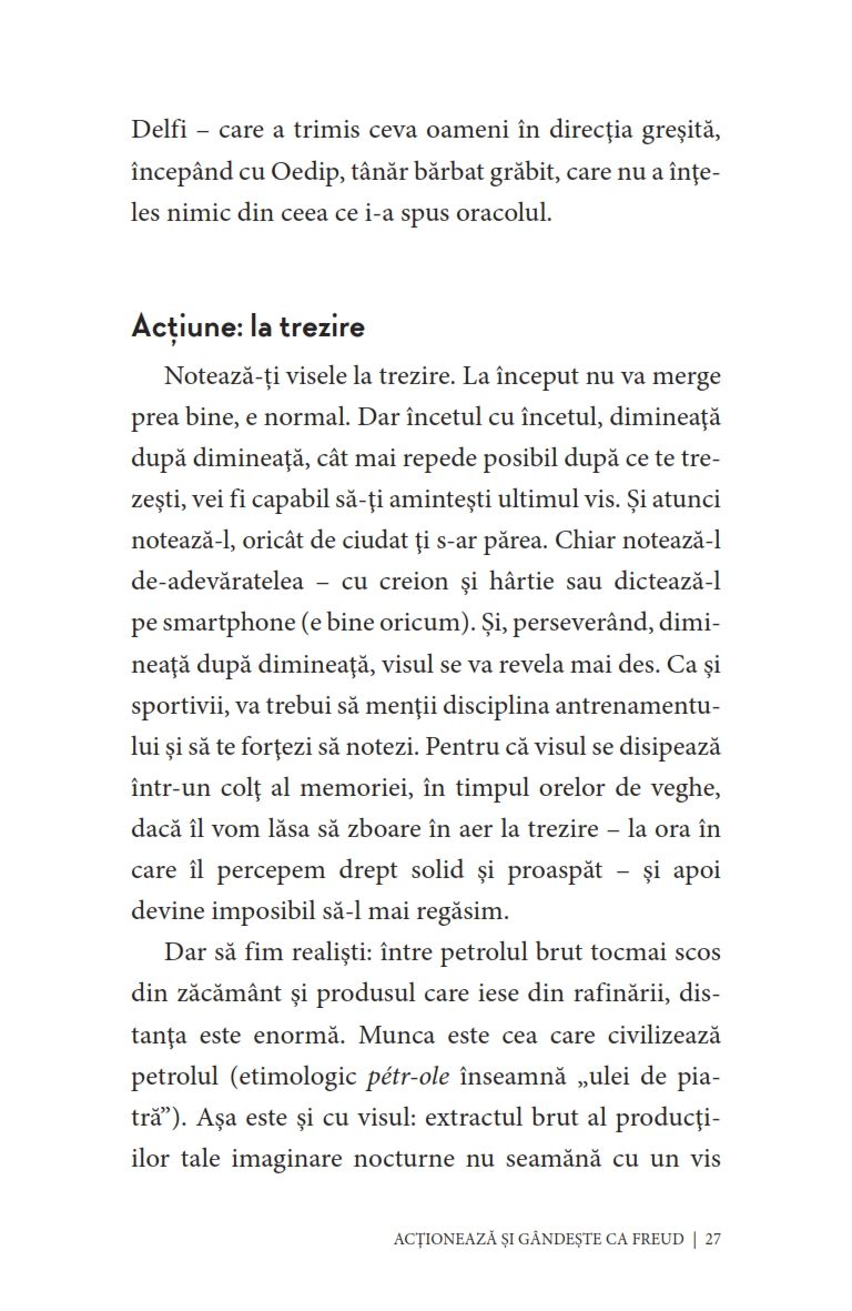 Actioneaza si gandeste ca Freud | Pierre Varrod - 5 | YEO