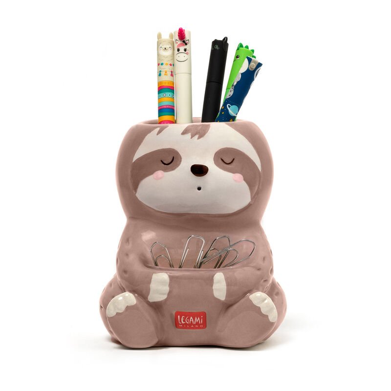 Suport din ceramica - Desk Friends - Sloth | Legami