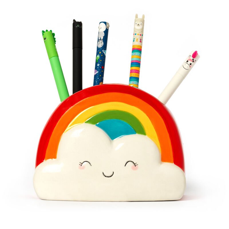 Suport din ceramica - Desk Friends - Rainbow | Legami