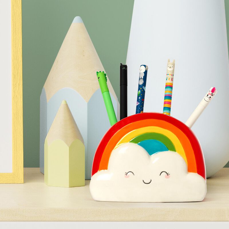 Suport din ceramica - Desk Friends - Rainbow | Legami - 1 | YEO