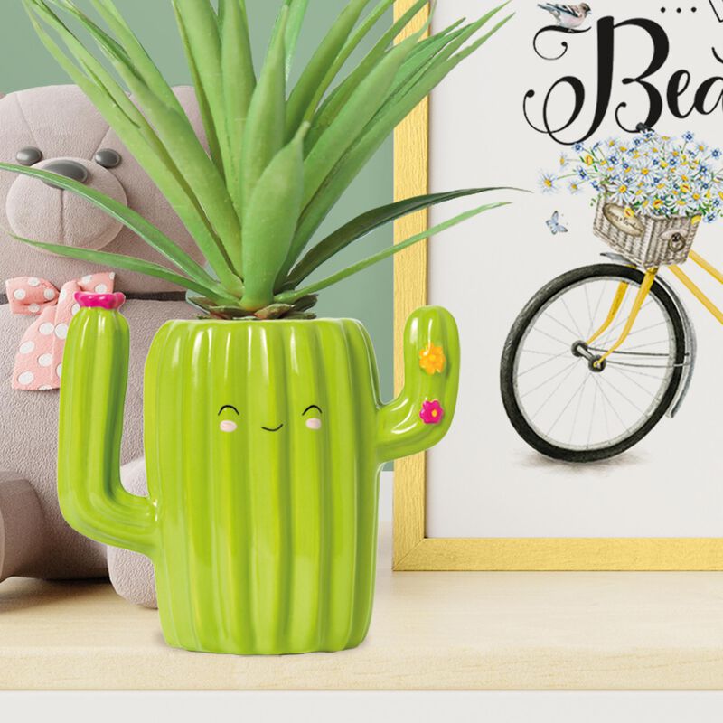 Suport din ceramica - Desk Friends - Cactus | Legami - 1 | YEO