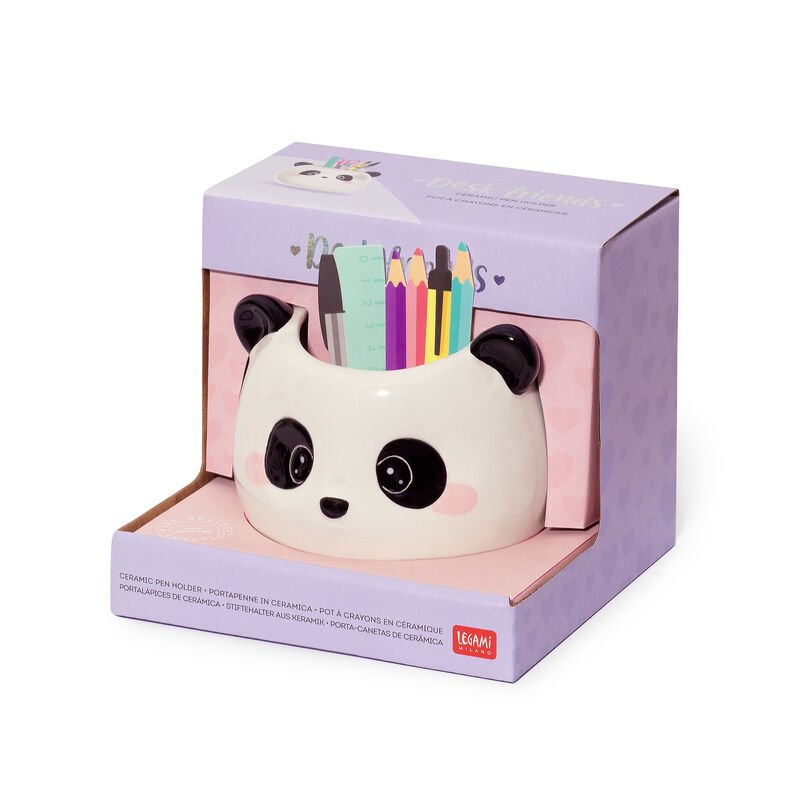 Suport din ceramica - Desk Friends - Panda | Legami - 2 | YEO