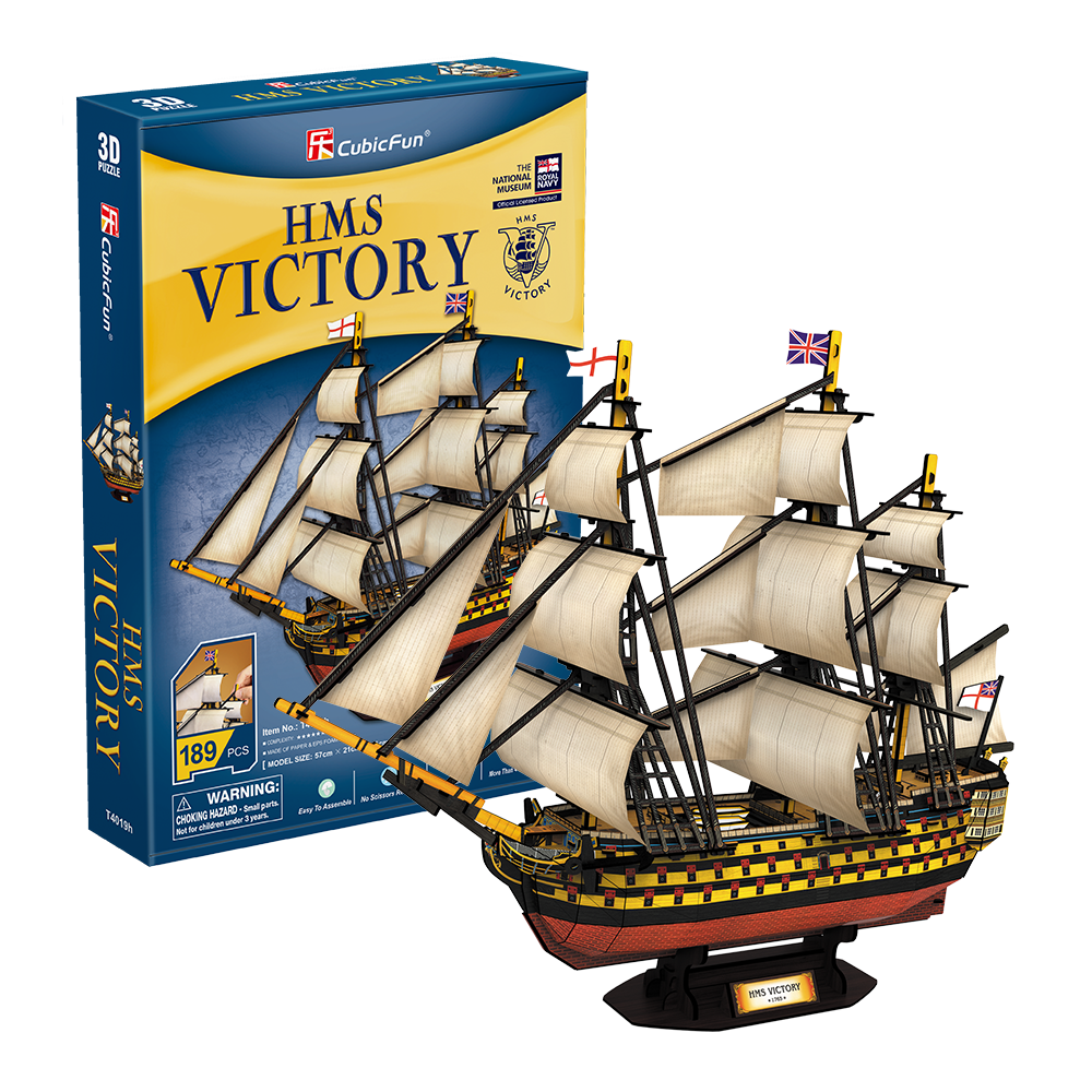 Puzzle 3D - Nava HMS Victory | Cubic Fun
