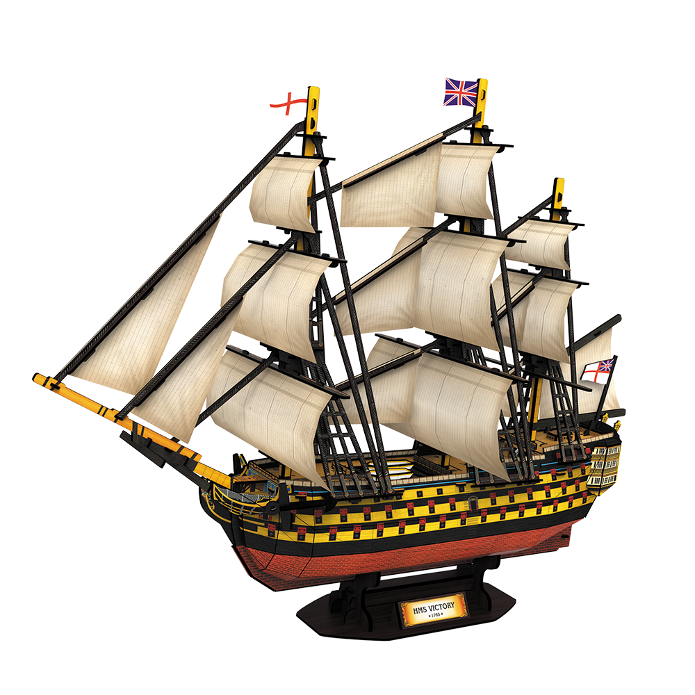 Puzzle 3D - Nava HMS Victory | CubicFun - 1