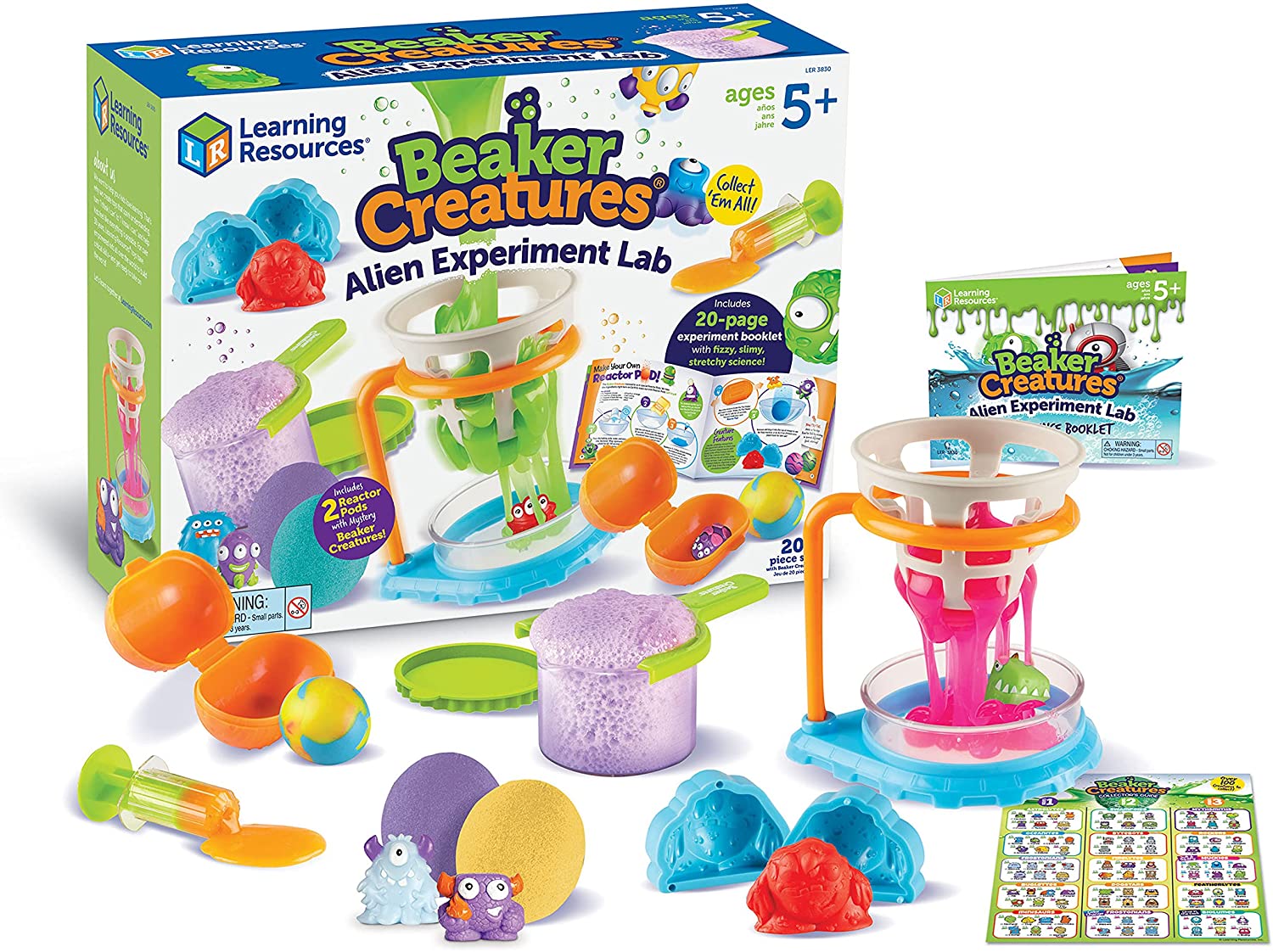 Set de joaca - Beaker Creatures - Alien Experiment Lab | Learning Resources - 6 | YEO