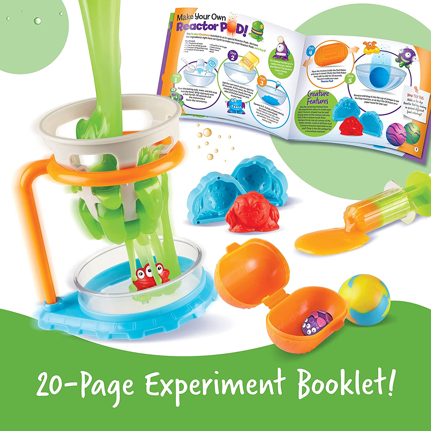 Set de joaca - Beaker Creatures - Alien Experiment Lab | Learning Resources - 1 | YEO