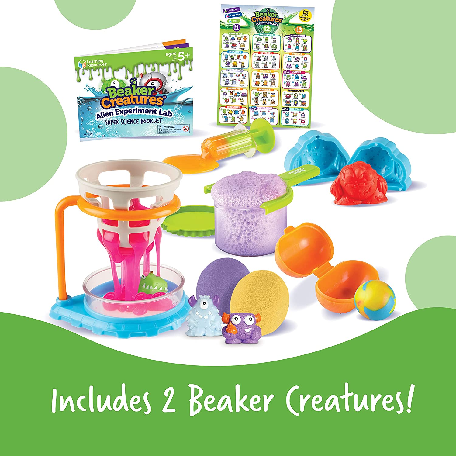 Set de joaca - Beaker Creatures - Alien Experiment Lab | Learning Resources - 2 | YEO