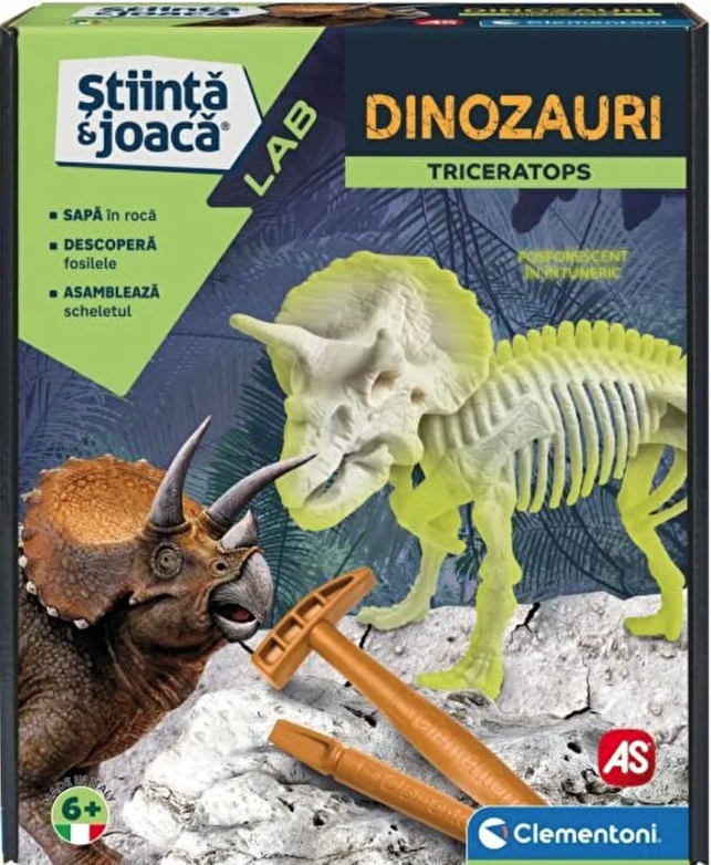 Set - Dinozaurul Triceratops | As - 3 | YEO