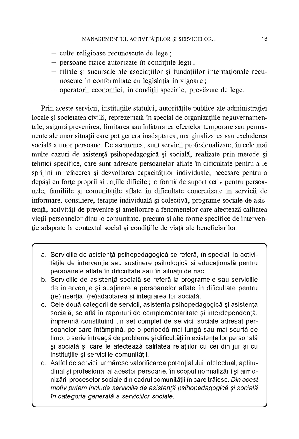 Managementul institutiilor si serviciilor pentru persoane cu cerinte speciale | Alois Ghergut