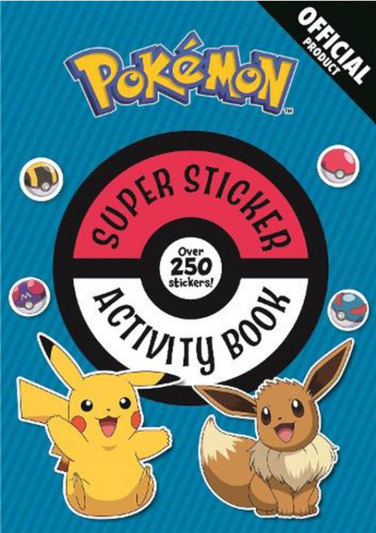 The Official Pokemon Super Sticker Activity Book |