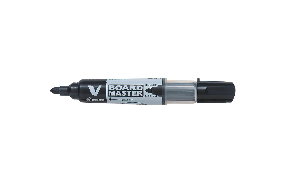 Marker pentru tabla - Pilot Vboard Master - Negru 6 mm | Pilot