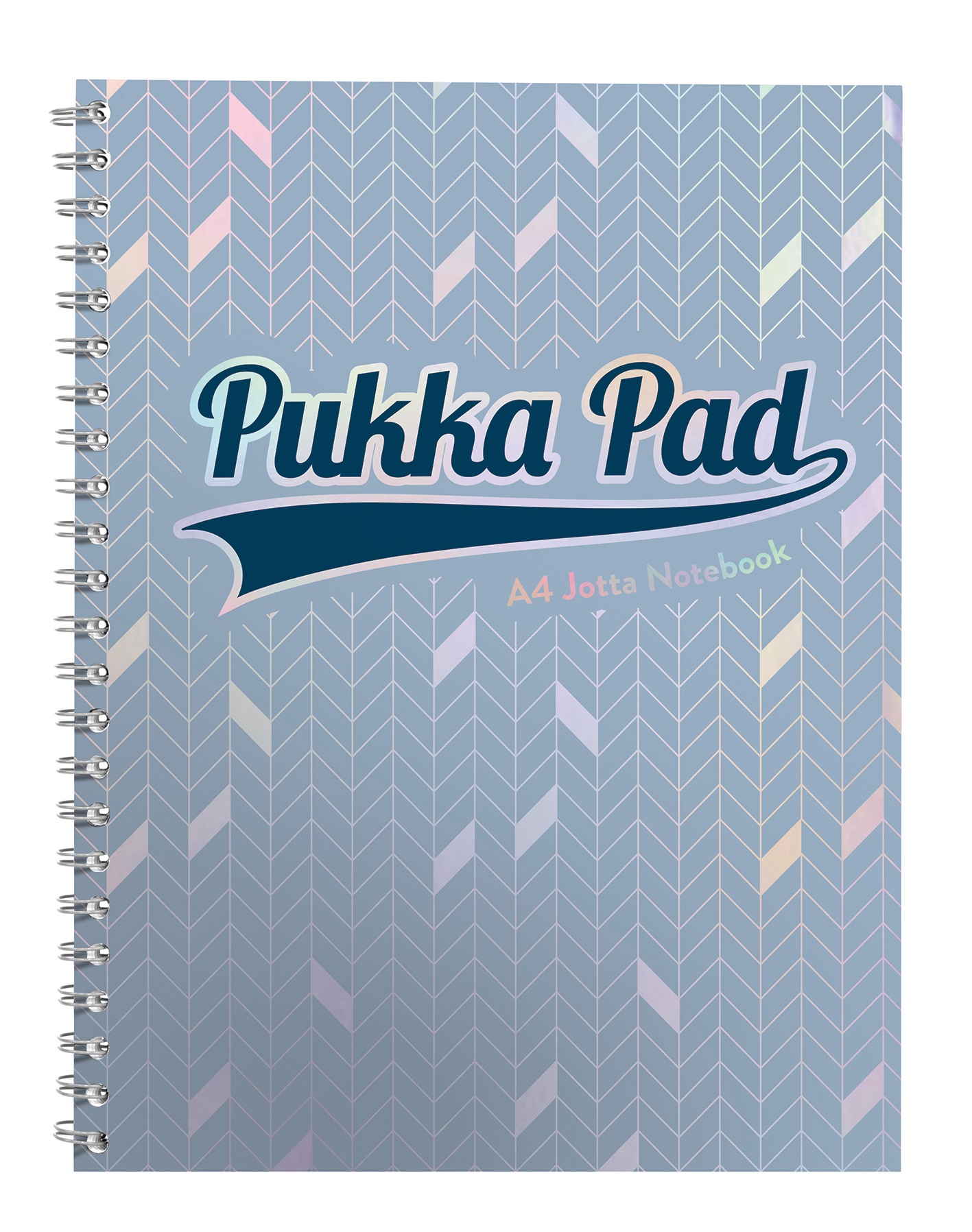 Caiet A4 dictando cu spirala - Jotta Notebook - Albastru Deschis | Pukka Pad